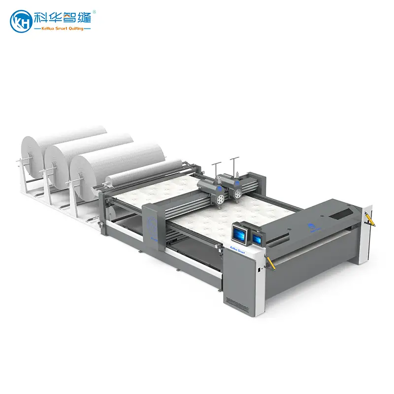 KH-V2A / DK2S Máquina de Acolchoamento de Dupla Agulha Totalmente Automática 1