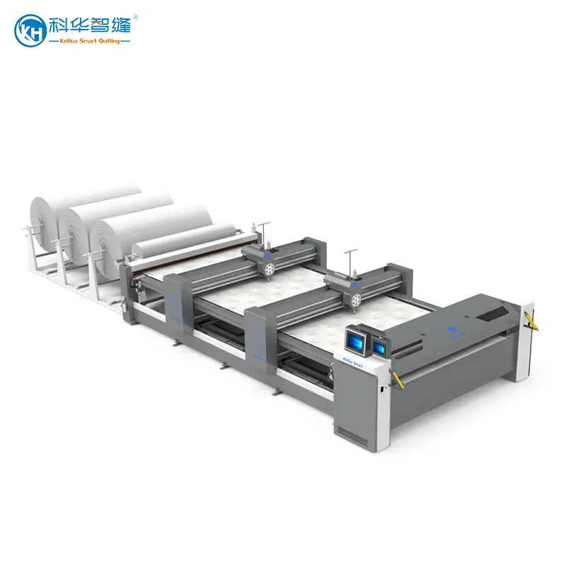 Máquina de Acolchoamento de Agulha Única Full-Auto Double-Beam KH-V1A-2L 1