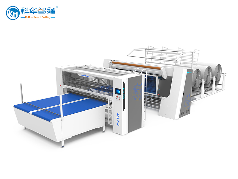 KH-450+KH-CJ6   Hi-speed Multi-needle Máquina de Acolchoamento + Cutting Machine