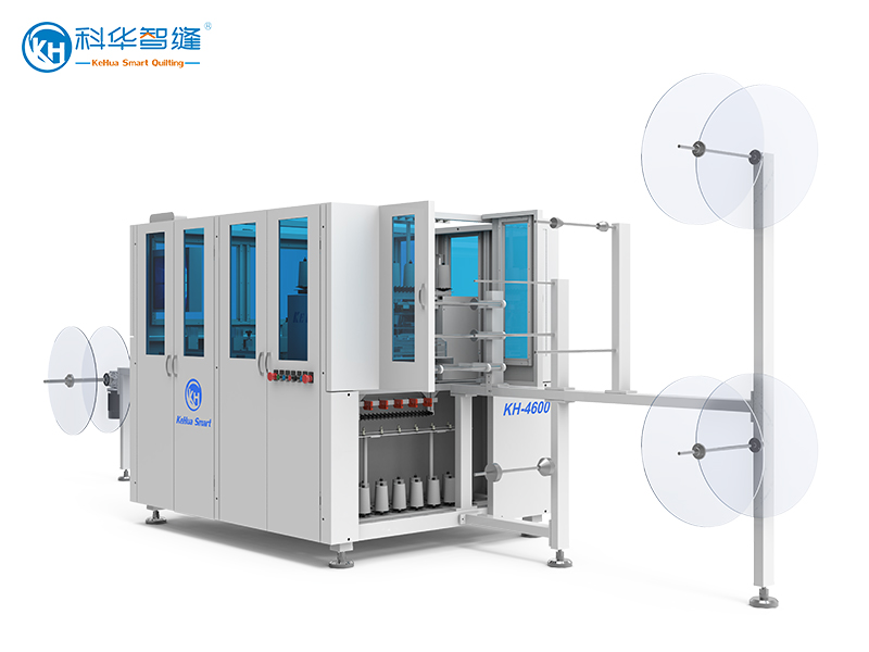 KH-4600 Máquina de Acolchoamento de Borda com Cabeças Duplas